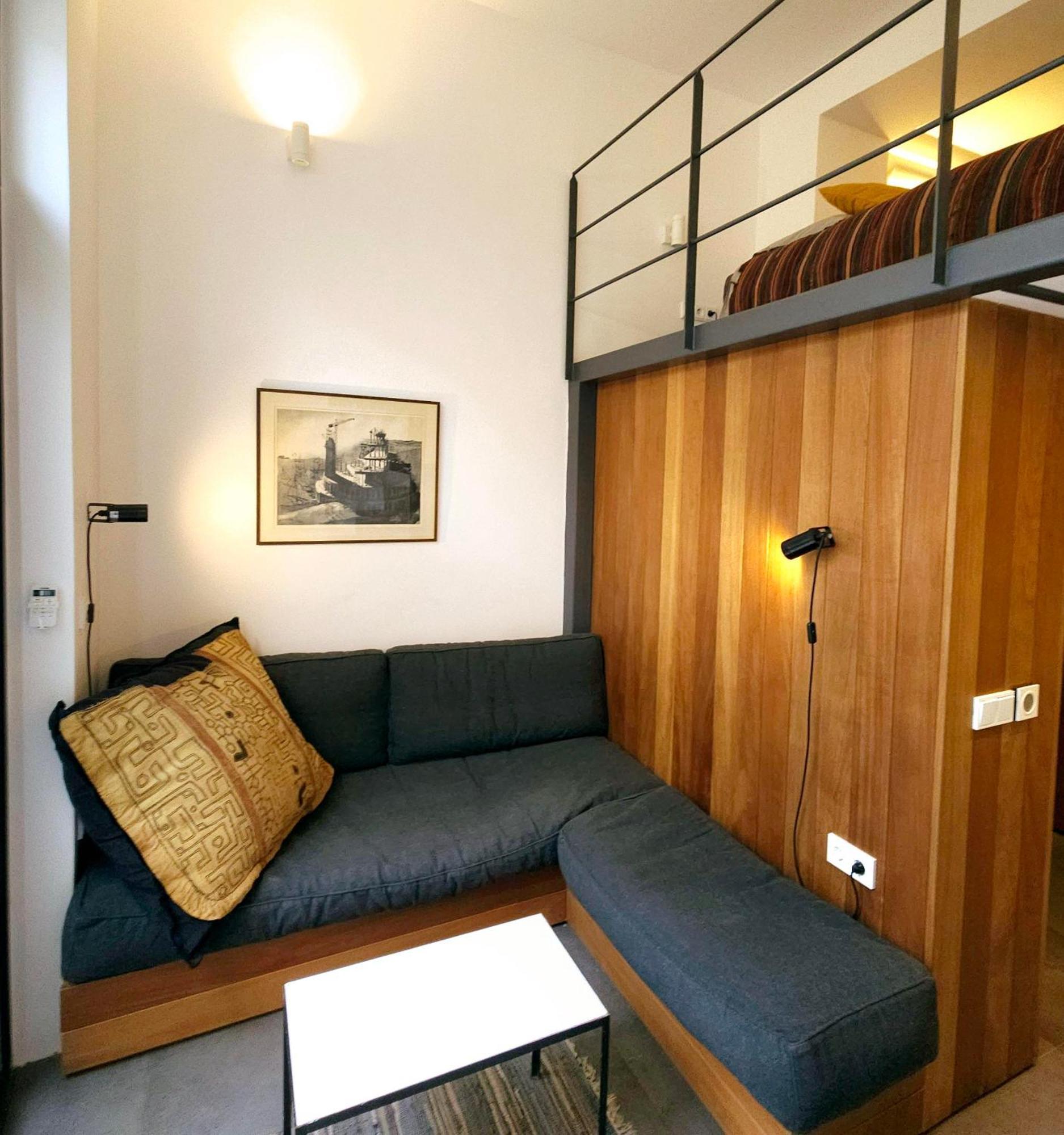 Stijlvolle Loft Met Patio In De Acropolis Buurt